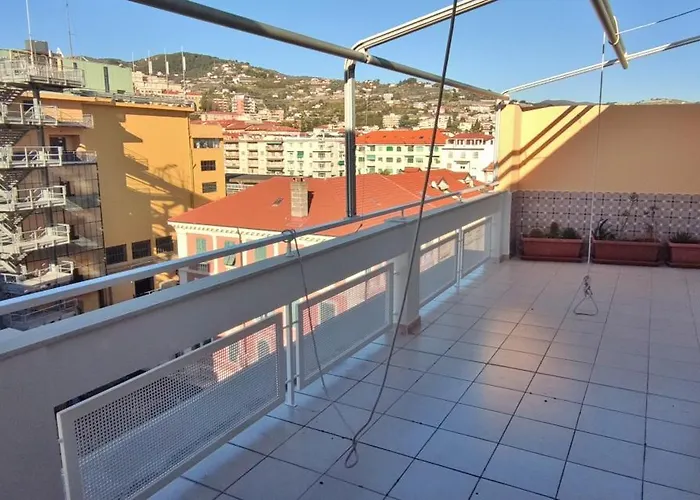 Lägenhet Carlo's Bs128- Terrazza In Centro Tra Cielo E Mare