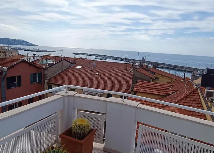 Lägenhet Carlo's Bs128- Terrazza In Centro Tra Cielo E Mare